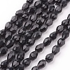 Glass Beads Strands X-GLAA-R024-6x4mm-13-1