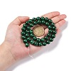 Natural Malachite Bead Strands G-O152-47-10mm-A-4