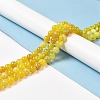 Natural Fire Crackle Agate Beads Strands G-G0004-B01-D-2