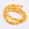 Two Tone Natural Jade Bead Strands G-R165-8mm-M1-2