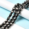 Tibetan Style dZi Beads Strands G-F726-A10-2