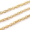 Brass Cable Chains X-CHC027Y-G-1