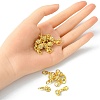 1Pc Alloy Crystal Rhinestone Magnetic Clasps ALRI-YW0001-11G-3