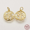 925 Sterling Silver Pendants STER-K029-01G-1