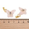 Natural Rose Quartz Pendants GG-CBA19F2-01G-07-3