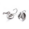 Tarnish Resistant 304 Stainless Steel Leverback Earring Findings LS-STAS-H423-05P-4