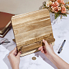 1 Set Wooden Slant Back Cookbook Holder ODIS-PB0001-01-4