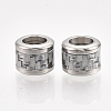 304 Stainless Steel Beads STAS-S079-100F-P-2