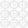 BENECREAT 24Pcs 304 Stainless Steel Mesh Lids for Water Planting Glass Vase AJEW-BC0002-18-1