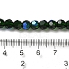 Electroplate Transparent Glass Beads Strands EGLA-A035-T6mm-L10-4