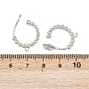 Brass Clip-on Earring Findings KK-F921-08A-P-3
