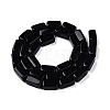 Natural Obsidian Beads Strands G-Q974-10-1-2