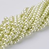 Glass Pearl Beads Strands HY-6D-B04-3