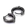 Brass Hoop Earrings EJEW-K083-33B-2
