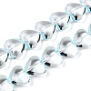 Transparency Glass Beads Strands X1-GLAA-T023-13E-1