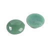 Natural Green Aventurine Cabochons G-H1596-FR-25mm-03-2
