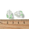 Handmade Foil Lampwork Bumpy Beads Strands FOIL-Z001-05E-4