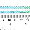 Gradient Color Baking Paint Glass Bead Strands X1-DGLA-A039-T6mm-A018-5