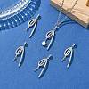 SHEGRACE Brass Micro Pave Cubic Zirconia Peg Bails Pin Pendants XGRQ5F599-815P-4