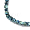 Electroplated Synthetic Non-magnetic Hematite Beads Strands G-A234-G03-01H-3