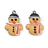 Handmade Polymer Clay Pendants CLAY-I015-01B-1