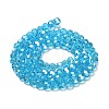 Transparent Glass Beads EGLA-A035-T6mm-B08-2