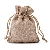 Burlap Packing Pouches Drawstring Bags LS-X-ABAG-Q050-7x9-01-4