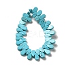 Synthetic Turquoise Beads Strands G-B064-B48-3