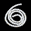 Opaque Glass Beads Strands EGLA-A035-P4mm-L01-2