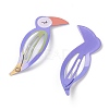 Baking Painted Stainless Iron Snap Hair Clips PHAR-B0002-17-2