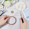 6M Copper Beading Wire for Jewelry Making CWIR-WH0026-01A-RGP-3