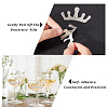 Crown Self Adhesive Rhinestone Appliques DIY-WH0349-70-6