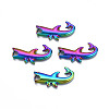 Rainbow Color Alloy Pendants PALLOY-N156-202-1