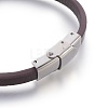 Microfiber Leather Cord Bracelets BJEW-L635-01C-01-3