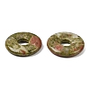 Natural Unakite Pendants G-A320-01A-15-2