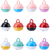 48Pcs 12 Colors Zinc Alloy Pendants FIND-SP0005-30-1