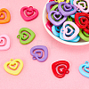80Pcs Opaque Acrylic Pendants SACR-SP0001-33-6