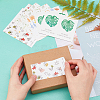 4 Bags 4 Styles Coated Paper Sealing Stickers DIY-GA0002-15-3