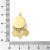 Golden Brass Pendants KK-A198-01G-05-3