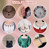 1 Yard Brass Glass Rhinestone Chains KK-NB0003-96A-5