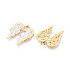 304 Stainless Steel Enamel Pendants STAS-T069-54-2