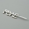 Word LOVE Alloy Rhinestone Hair Bobby Pins FIND-WH0152-34B-S-2