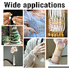 4 Strands 4 Styles Round Natural White Jade Beads Strands G-NB0005-12-5