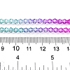 Gradient Color Baking Paint Glass Bead Strands X1-DGLA-A039-T6mm-A011-5
