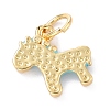 Real 18K Gold Plated Brass Charms KK-L206-008A-G-4