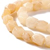 Natural Topaz Jade Beads Strands G-L235B-11-4