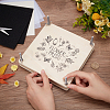 Square Flower Press Kits DIY-WH0453-31-3