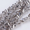 Electroplate Glass Beads Strands EGLA-J145-4mm-PL01-1