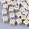 Plating Acrylic Beads SACR-S297-09U-1