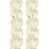 Electroplate Baking Paint Transparent Glass Beads Strands GL-CBA17FF-02E-2